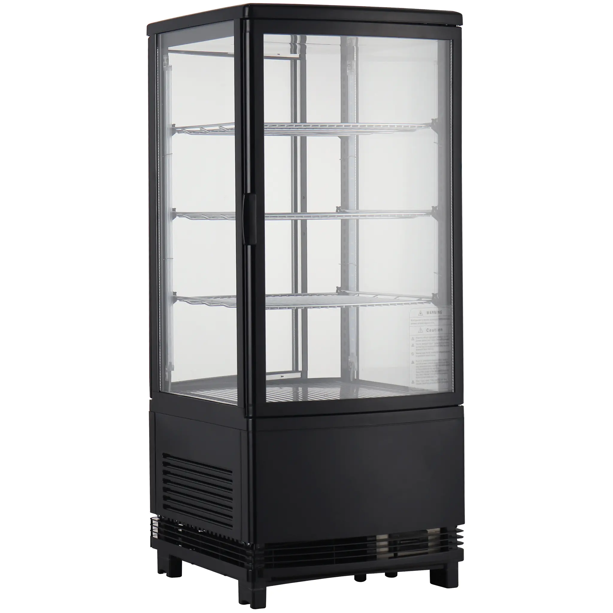 Nordic Air NCSR-78 Countertop Four Sided Glass Door Display Refrigerator-Phoenix Food Equipment