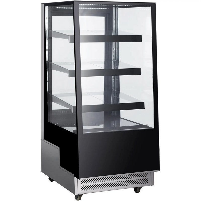 Nordic Air NPC-24 Square Glass 3 Tier 26" Refrigerated Pastry Display Case-Phoenix Food Equipment