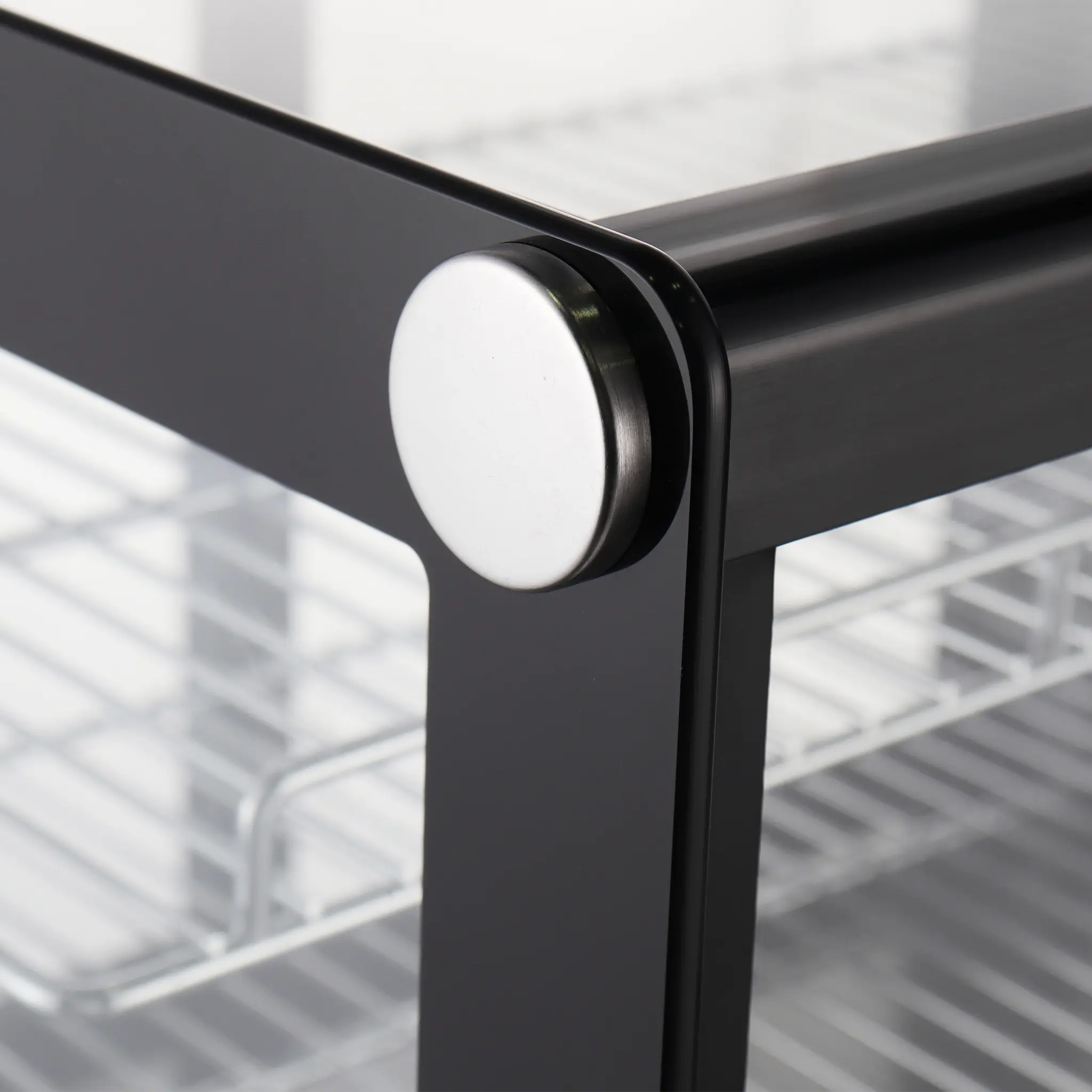 Nordic Air NSCP-36 Counter Top 35" Square Glass Refrigerated Pastry Display Case-Phoenix Food Equipment