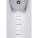 Nordic Air PHR-315L white biomedical pharmacy refrigerator, view of the empty interior cabinet with shelves removed