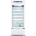 Nordic Air PHR-315L white upright biomedical pharmacy refrigerator with glass door and digital display, front view