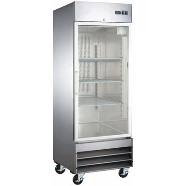 Nordic Air SGF-29 Single Glass Door 29" Wide Stainless Steel Freezer-Phoenix Food Equipment