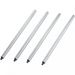 Phoenix 20-inch stainless steel sink legs upgrade, set of four legs with adjustable bullet feet, laid out diagonally