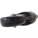 Phoenix 4 inch caster for stainless steel tables, underside close-up of the wheel bearing and swivel plate