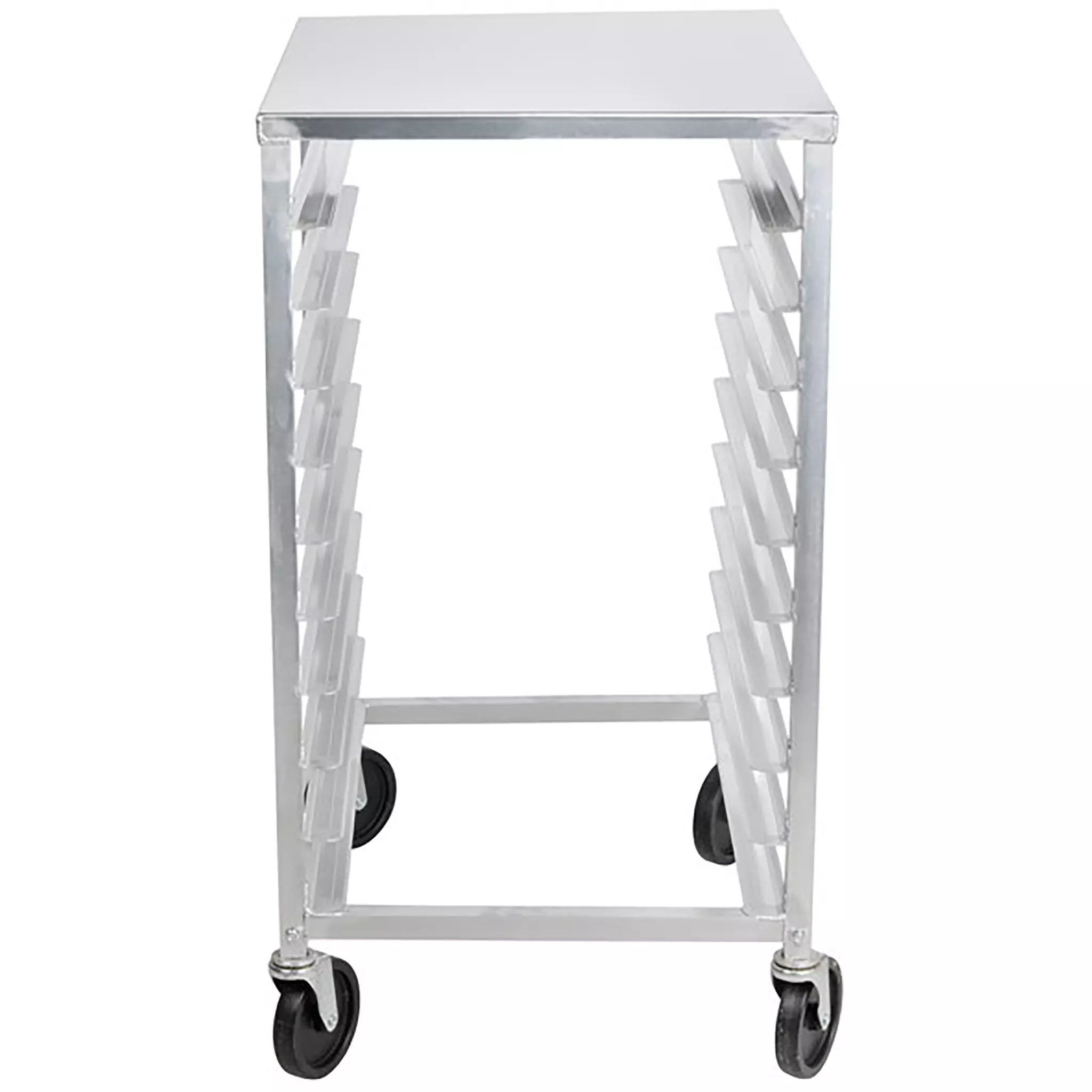 Phoenix ALRK10T Aluminum WELDED 10-Tier Sheet Pan Rack, 3″ Spacing - Solid Top-Phoenix Food Equipment