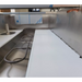 Phoenix CST-3 stainless steel steam table, close-up inside a well showing the heating element