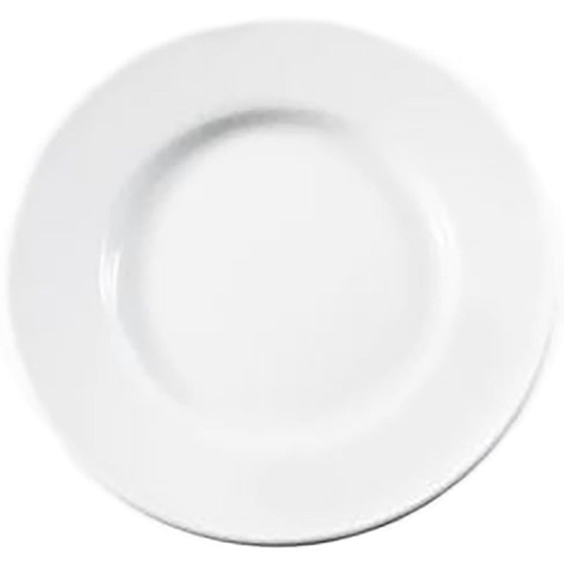 Phoenix Ceramic Wide Rim Appetizer Plate - 6 3/4"-Phoenix Food Equipment