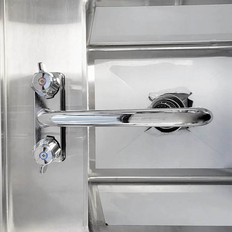Phoenix GNDF-8 Economy Deck Mount Faucet For Drop-In Sink-Phoenix Food Equipment