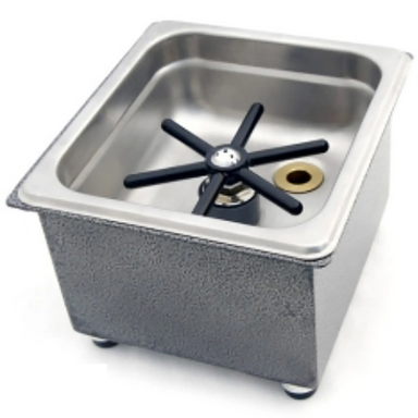 Phoenix GRCT-110 Counter Top Glass Rinser with Drain & Holder-Phoenix Food Equipment