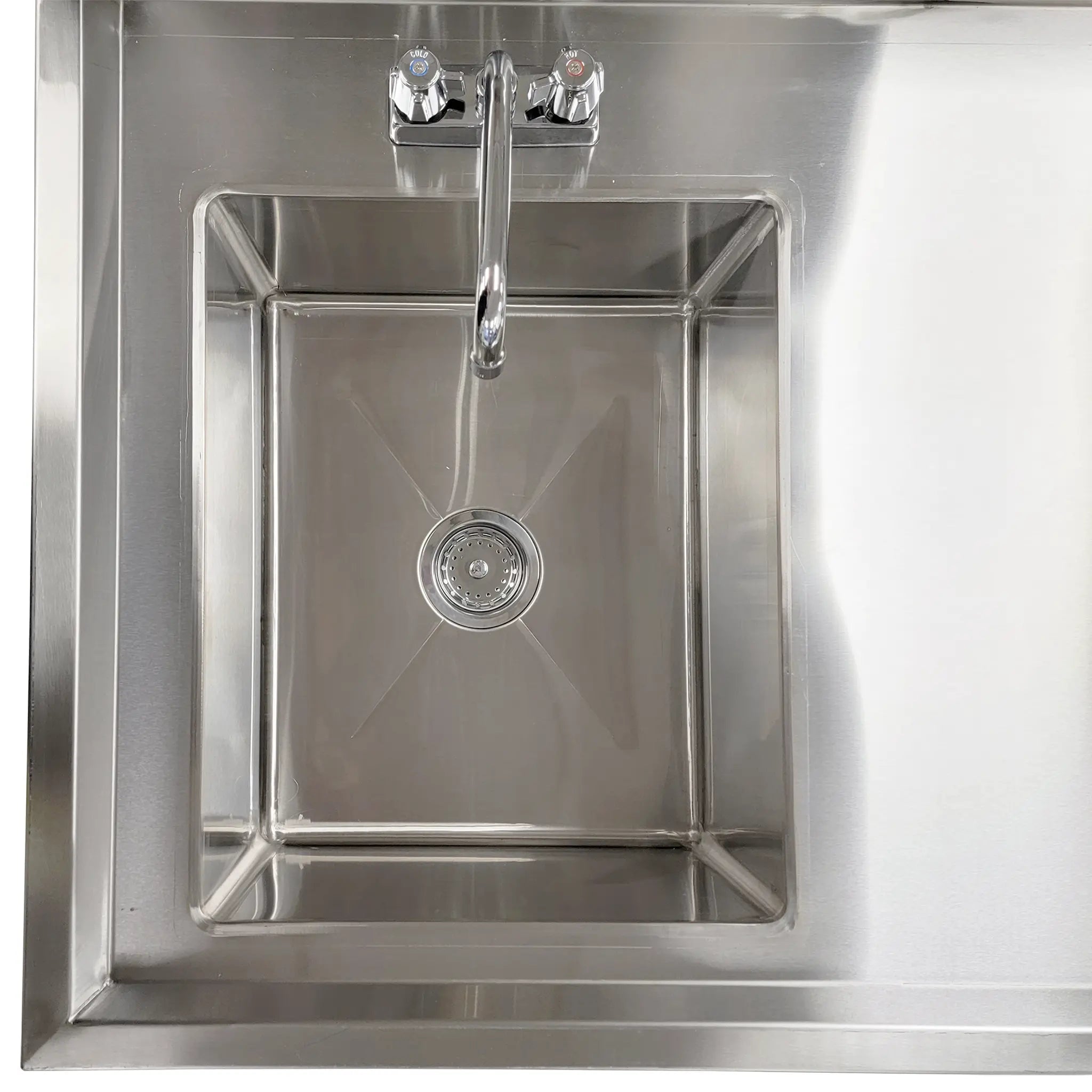 Phoenix Heavy Duty 16 Ga. (1.5mm) Sink Tables - Various Sizes-Phoenix Food Equipment