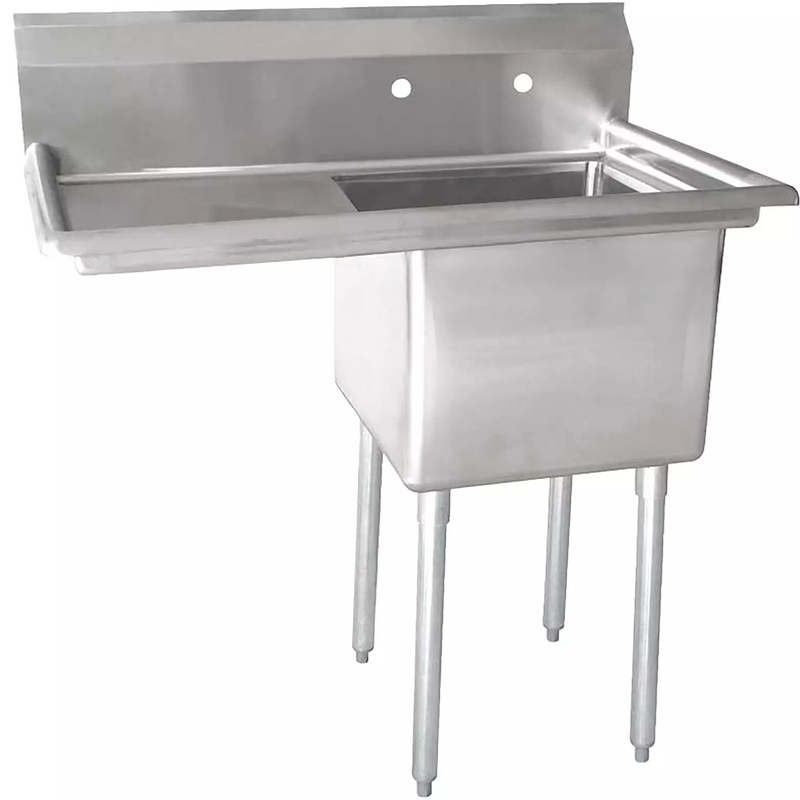 Amish Made Durable 16 x 20 O.D. Stainless Steel Drainboard
