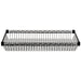 Phoenix individual wire shelf basket in black epoxy coated wire, open-top shelving basket, angled view