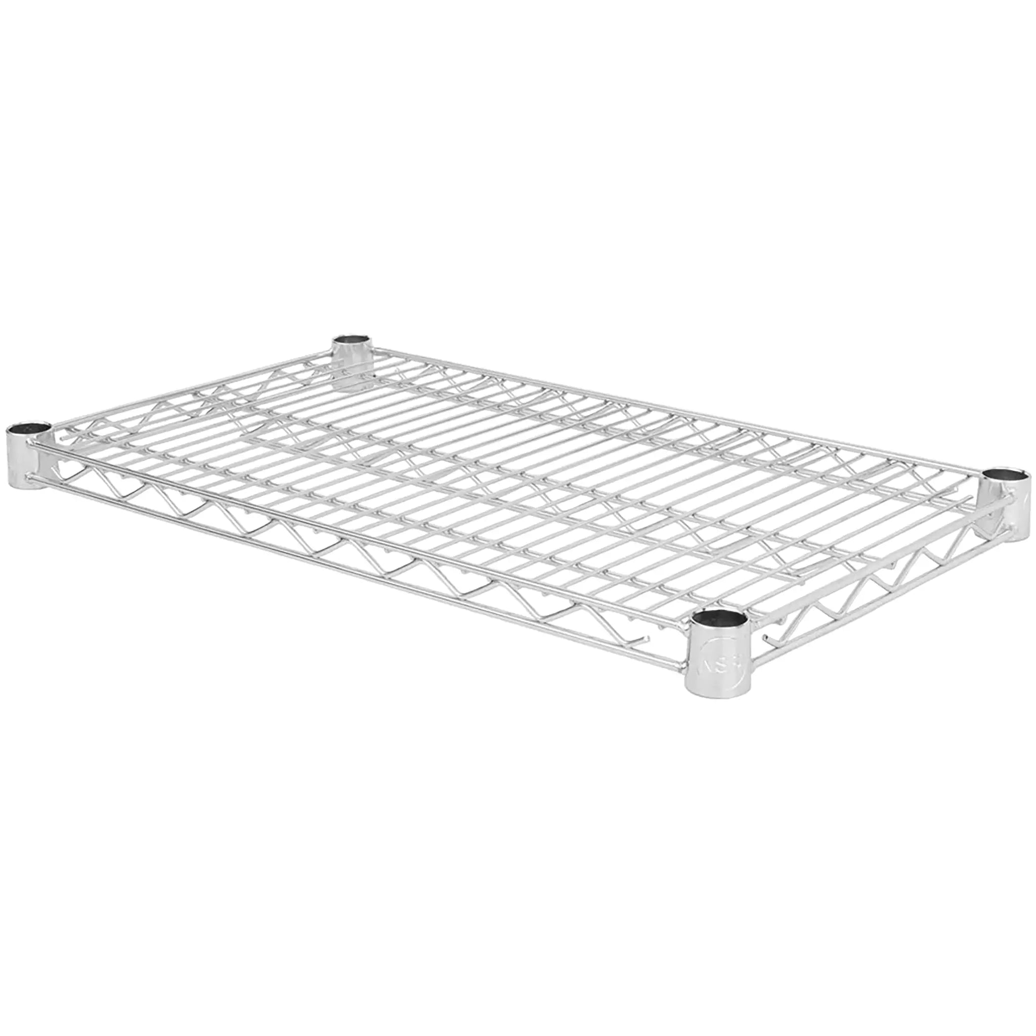 Phoenix Individual Chrome/Black Epoxy Wire Shelves - Various Sizes-Phoenix Food Equipment