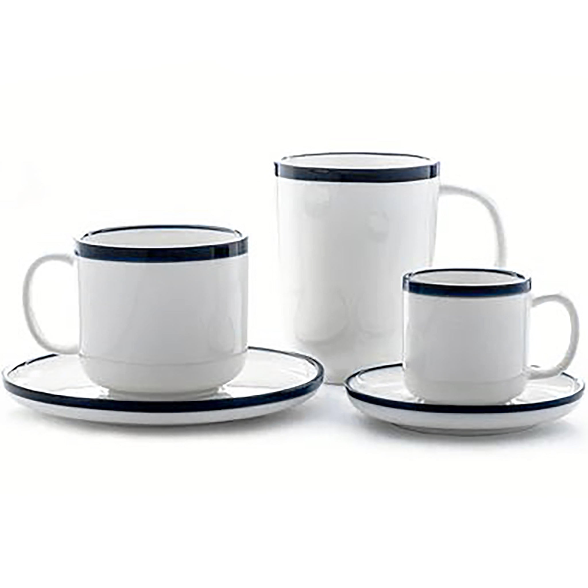 Phoenix Milford Latte Cup With Saucer-Phoenix Food Equipment