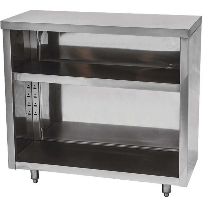 Phoenix PODC Series Stainless Steel Open Dish Cabinet - Various Sizes-Phoenix Food Equipment