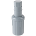 Phoenix PTF adjustable grey plastic bullet table foot, side view showing the threaded adjustment stem