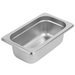 Phoenix STP24 series 24 gauge anti-jam stainless steel steam table pan, small narrow shallow pan, top angle