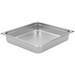 Phoenix STP24 series 24 gauge anti-jam stainless steel steam table pan, wide shallow pan with flat rim