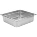 Phoenix STP24 series 24 gauge anti-jam stainless steel steam table pan, wide medium depth pan with flat rim