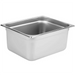 Phoenix STP24 series 24 gauge anti-jam stainless steel steam table pan, squarer extra deep pan, front angle
