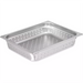 Phoenix STP24 series 24 gauge perforated stainless steel steam table pan, squarer medium depth pan