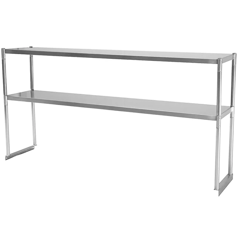 Phoenix Stainless Steel Table Over Shelves - Various Sizes-Phoenix Food Equipment