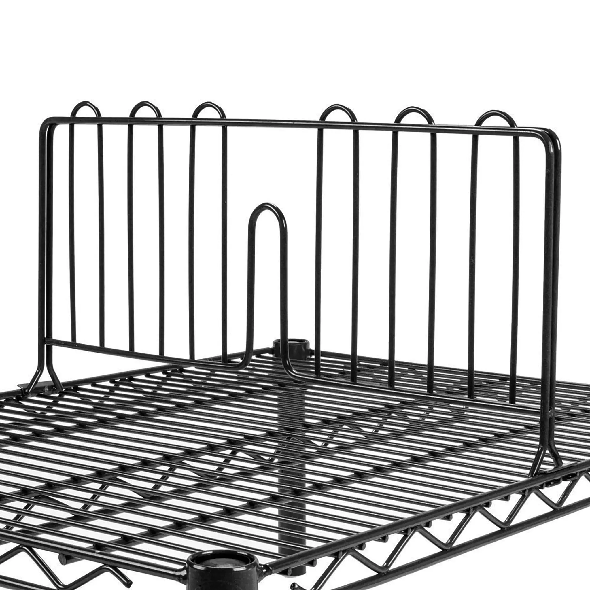 Phoenix Wire Chrome/Black Epoxy Dividers - Various Sizes-Phoenix Food Equipment