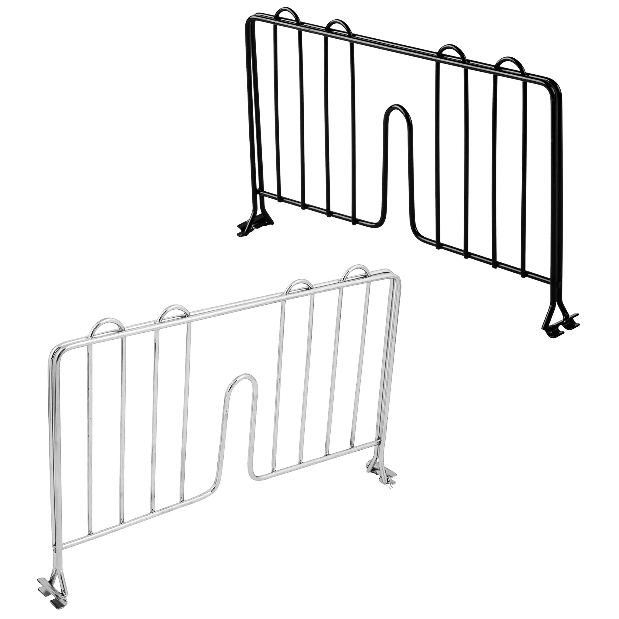 Phoenix Wire Chrome/Black Epoxy Dividers - Various Sizes-Phoenix Food Equipment