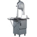 Pro-Cut KSP-116 floor model band saw with 116-inch blade, aluminum upper wheel housing and stainless steel base, angled