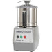 Robot Coupe BLIXER 4 bowl food processor with 4.8 qt stainless steel bowl, clear lid and control buttons, front view
