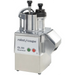 Robot Coupe CL50 GOURMET continuous feed food prep machine, stainless steel with two feed tubes, angled front view