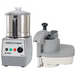 Robot Coupe R402A food prep and bowl cutter combo with stainless steel bowl, dial control and veg prep attachment