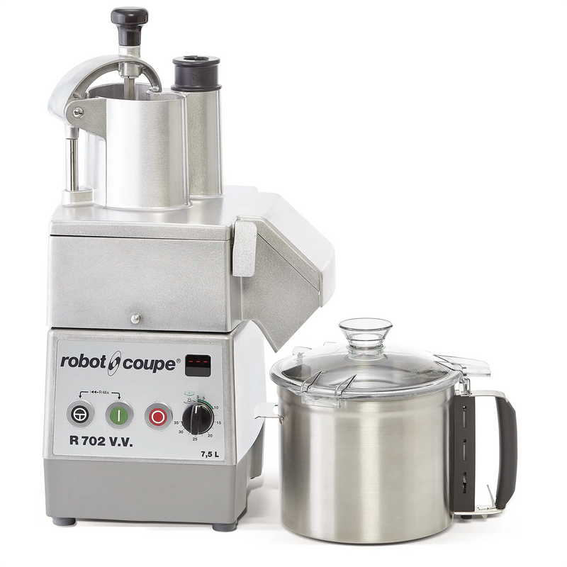 Robot Coupe R702VV Food Prep & Bowl Cutter Combo - 7.9 Qt Capacity-Phoenix Food Equipment