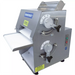 Somerset CDR-1100 compact double pass dough sheeter with 11-inch rollers, stainless body and thickness dials, angled view