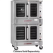 Southbend BGS/23SC high efficiency full size double stack gas convection oven in stainless steel with glass doors