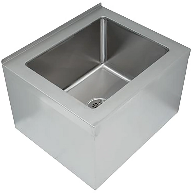 Thorinox TMS-2126-16 Stainless Steel Mop Sink - 16"D x 20"W x 12"H Bowl Size-Phoenix Food Equipment