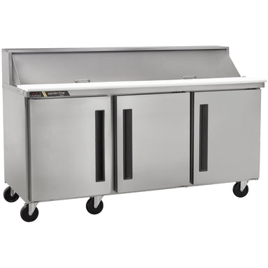 Traulsen Centerline CLPT-7230 Triple Door 72" Refrigerated Mega Top Sandwich Prep Table - Various Configurations-Phoenix Food Equipment