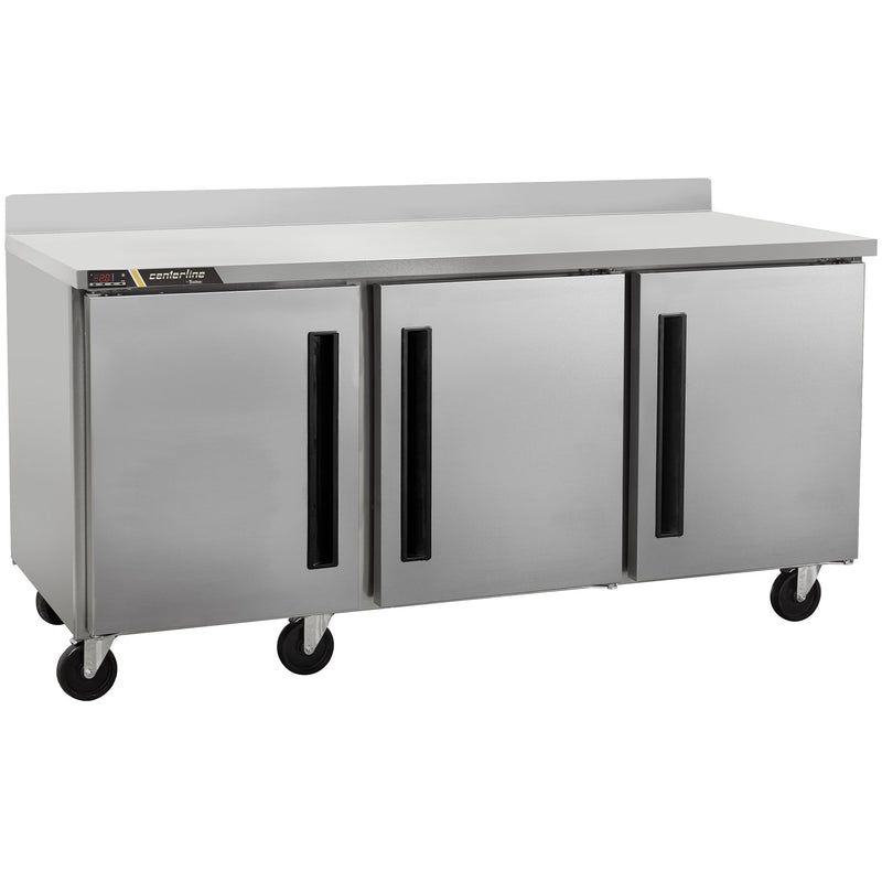 Traulsen Centerline CLUC-72R Triple Door 72" Refrigerated Work Table - Various Configurations-Phoenix Food Equipment