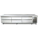 Traulsen TE096HT 96-inch stainless steel refrigerated chef base with six drawers, low-profile front view