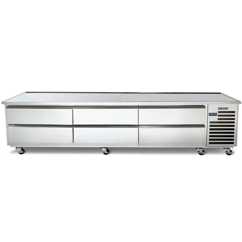Traulsen TE096HT Refrigerated 96" Chef Base - Fits 6" Deep Pans-Phoenix Food Equipment