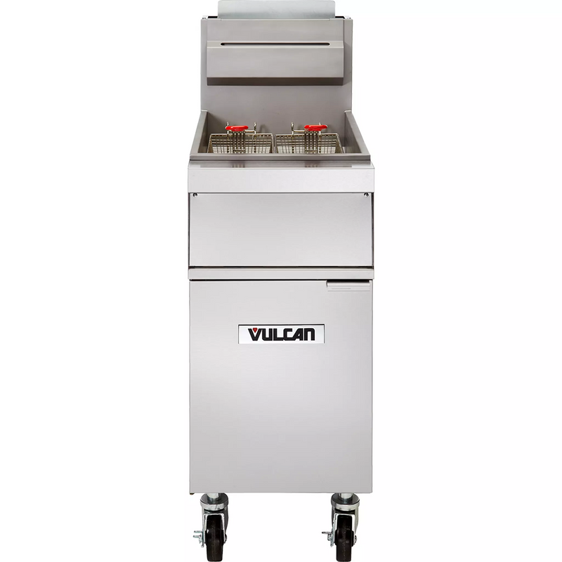 Vulcan 1GR35M Natural Gas/Propane 35-40LB Fryer-Phoenix Food Equipment