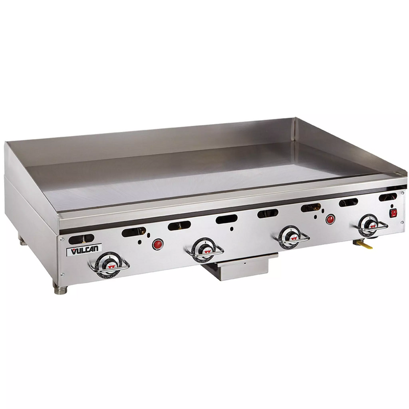 Vulcan 900RX Series Natural Gas/Propane 24" Deep Electric Ignition Thermostatic Griddle - 24" to 72" Wide-Phoenix Food Equipment