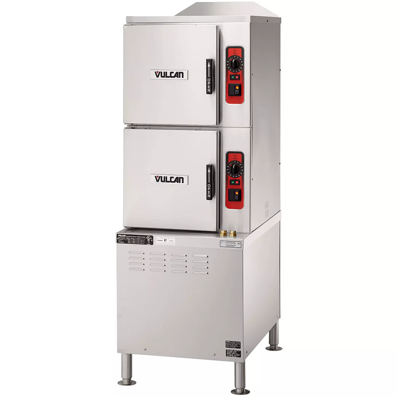 Vulcan C24ET Floor Series Electric Steaming Cabinet - 6 & 10 Pan Capacity-Phoenix Food Equipment