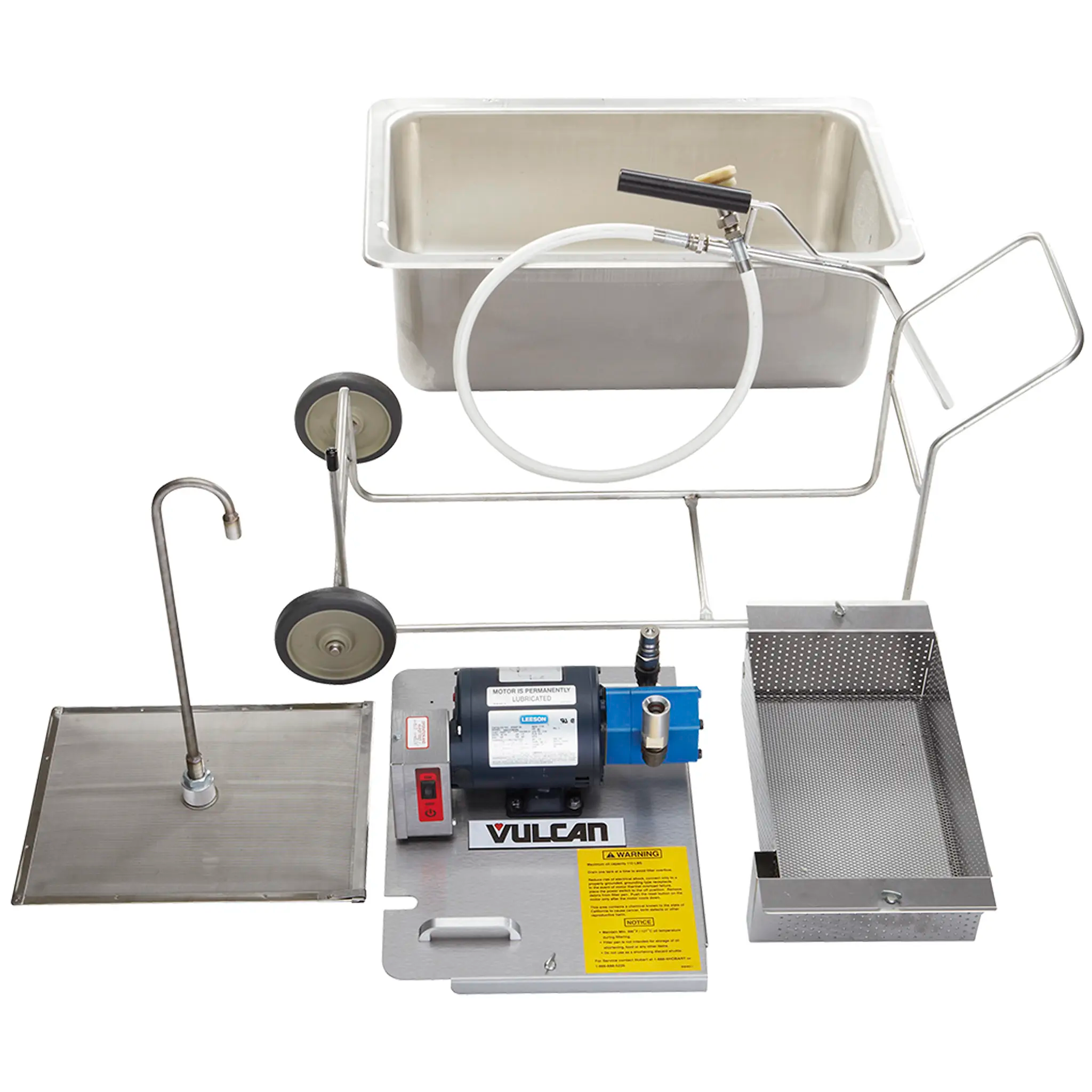 Vulcan MF-1 Mobile Fryer Oil Filter - 110 LBS Capacity-Phoenix Food Equipment