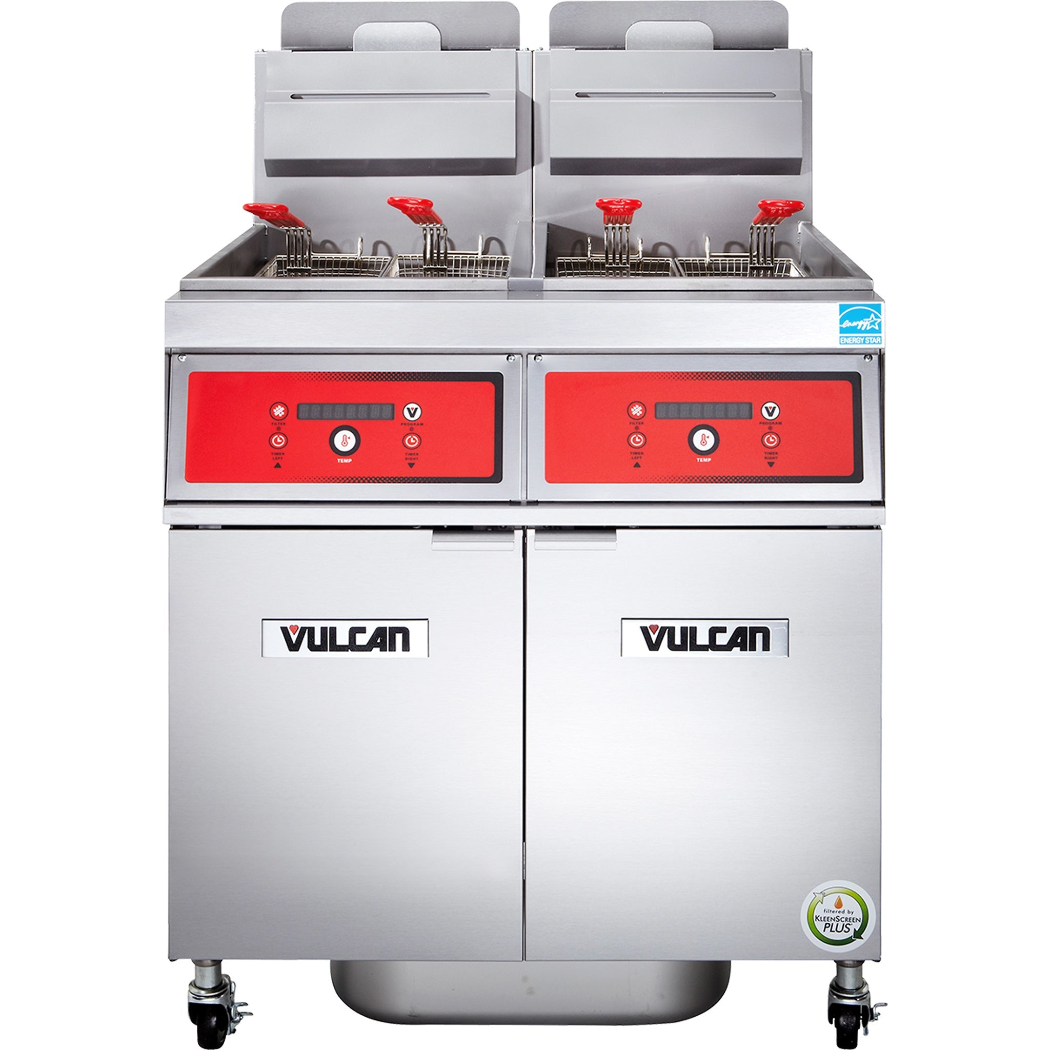 Vulcan PowerFry5 VK85 Series High Efficiency Natural Gas/Propane 85-90LB Fryer - Various Options-Phoenix Food Equipment