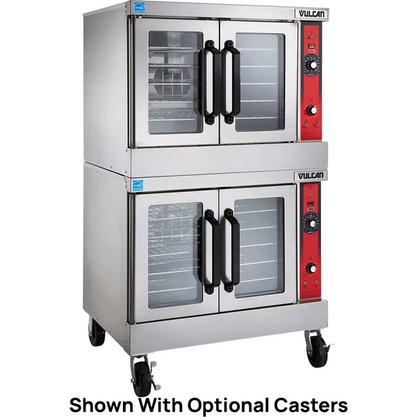 Vulcan VC55GD Natural Gas/Propane Full Size Double Convection Oven-Phoenix Food Equipment