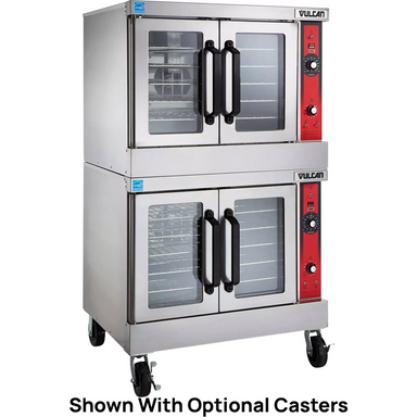 Vulcan VC55GD Natural Gas/Propane Full Size Double Convection Oven-Phoenix Food Equipment