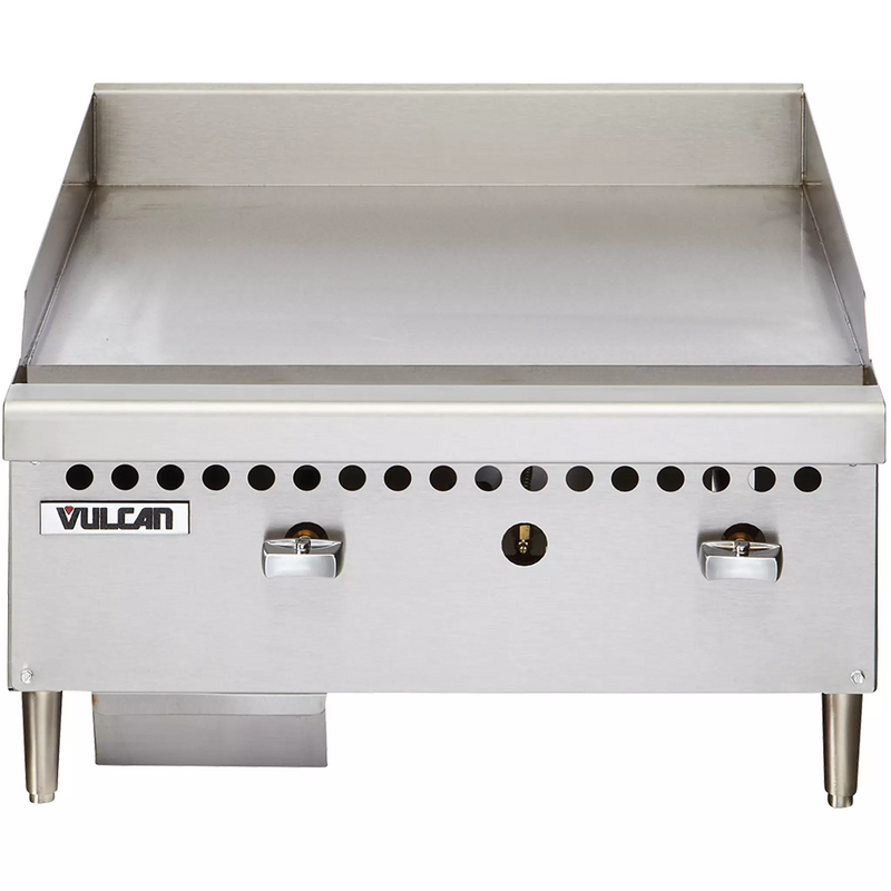 Vulcan VCRG24-M Natural Gas/Propane 24" Manual Griddle-Phoenix Food Equipment