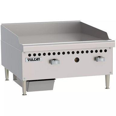 Vulcan VCRG24-M Natural Gas/Propane 24" Manual Griddle-Phoenix Food Equipment