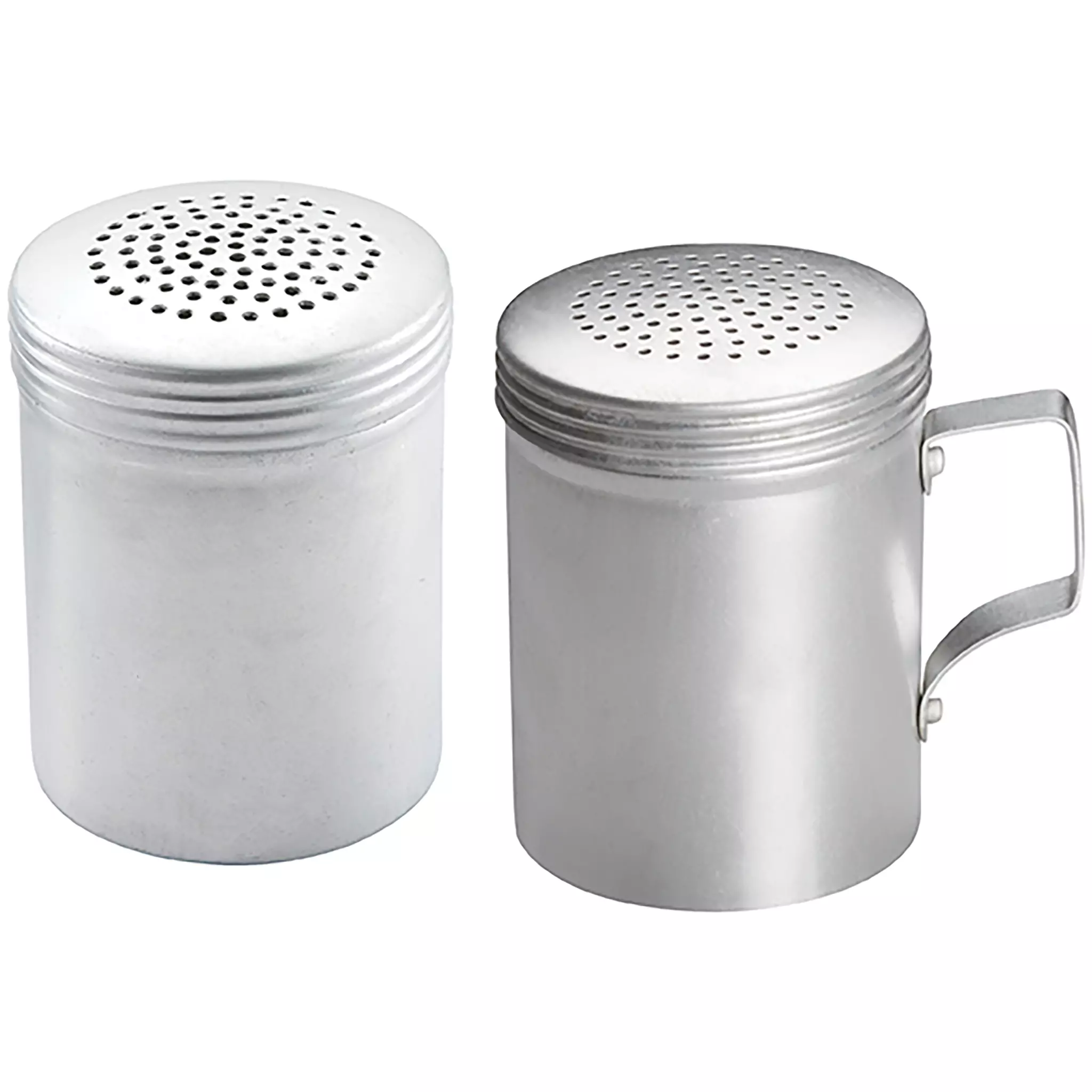 Winco 10 Oz Aluminum Dredge - Various Styles-Phoenix Food Equipment